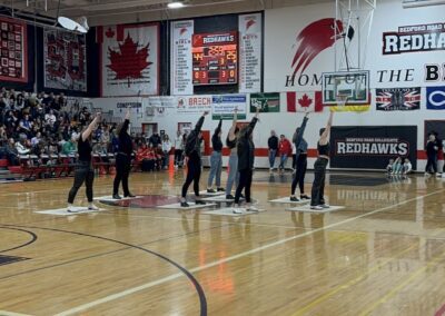 a group of persons practicing for dance